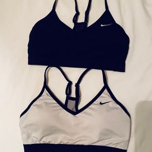 2 Nike Dri Fit sports bras